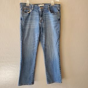 Womens Levi 505 Straight Leg Jeans